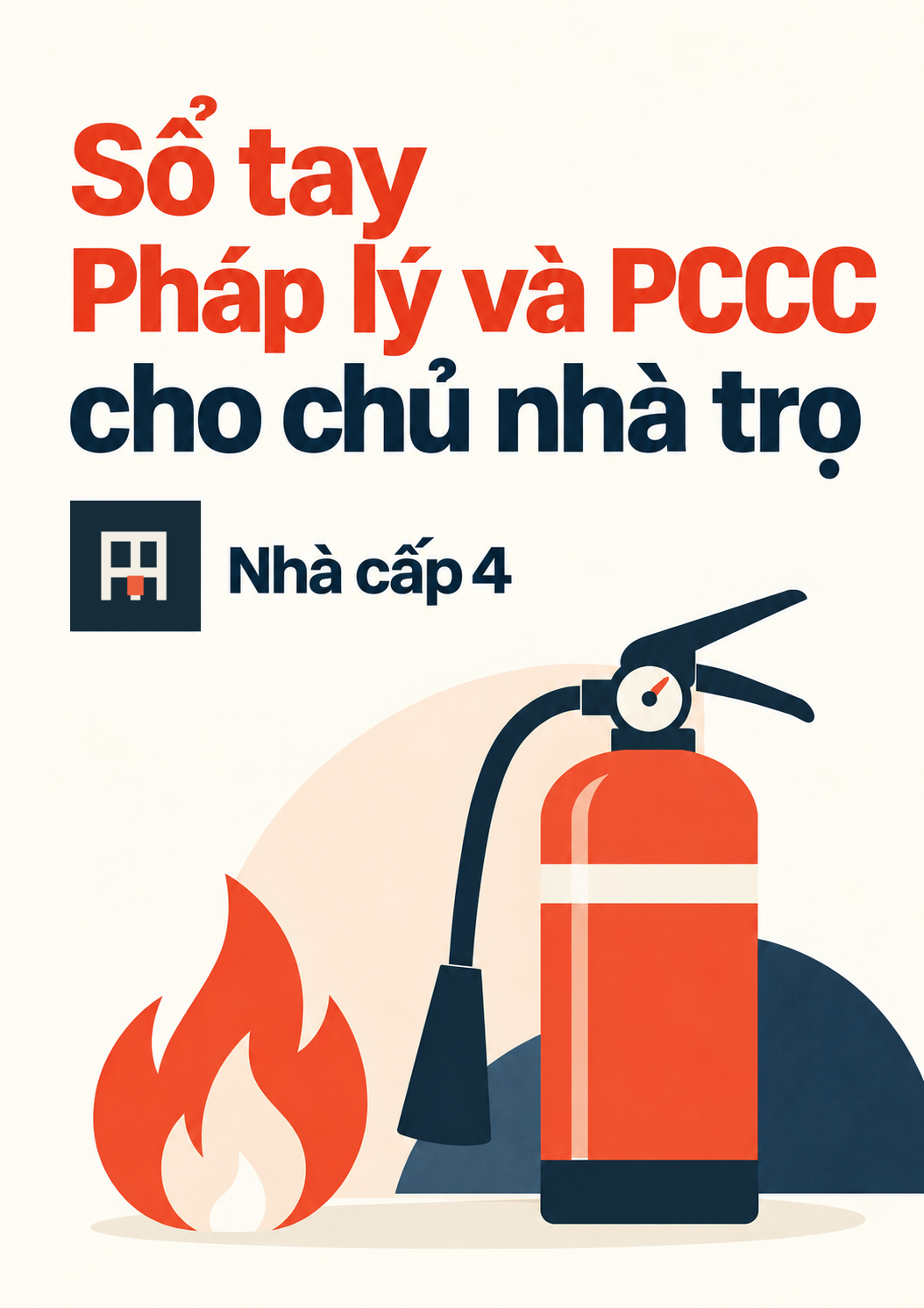 Bìa Sổ tay Pháp lý và PCCC cho chủ nhà trọ